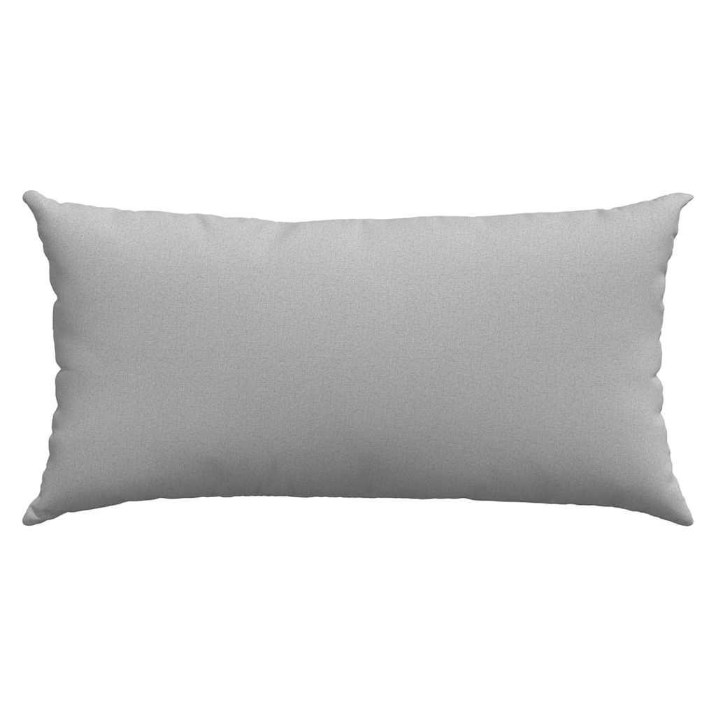 vidaXL Coussins de canapé 2 pcs Gris nuage 80 x 40 cm Tissu