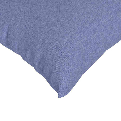 vidaXL Sofakissen 2 pcs Jeans blau 80 x 40 cm Stoff