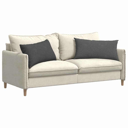 vidaXL Sofakissen 2 Stück Dunkelgrau 80 x 40 cm Cordstoff