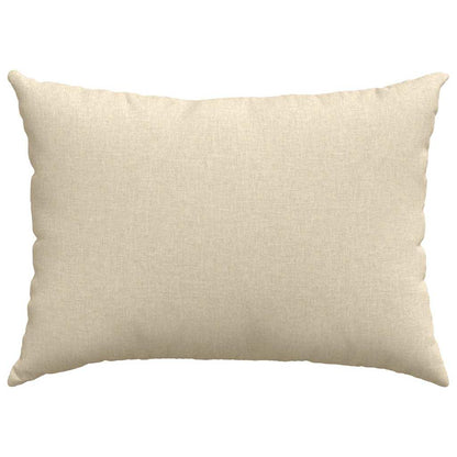 vidaXL Sofakissen 2 pcs Creme 70 x 50 cm Stoff