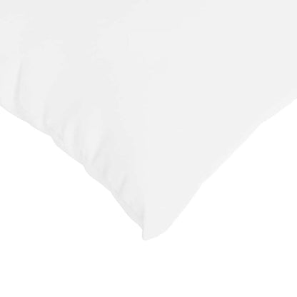 vidaXL Sofakissen 2 pcs Weiß 70 x 50 cm Stoff