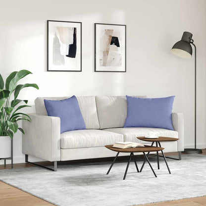 vidaXL Sofakissen 2 pcs Jeans blau 70 x 50 cm Stoff