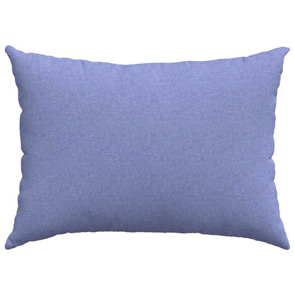vidaXL Sofakissen 2 pcs Jeans blau 70 x 50 cm Stoff