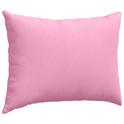 vidaXL Sofakissen 2 pcs Rosa 70 x 50 cm Stoff
