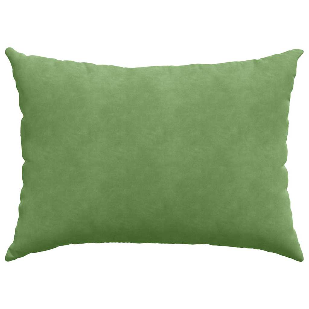 vidaXL Sofakissen 2 Stück Hellgrün 70 x 50 cm Cordstoff