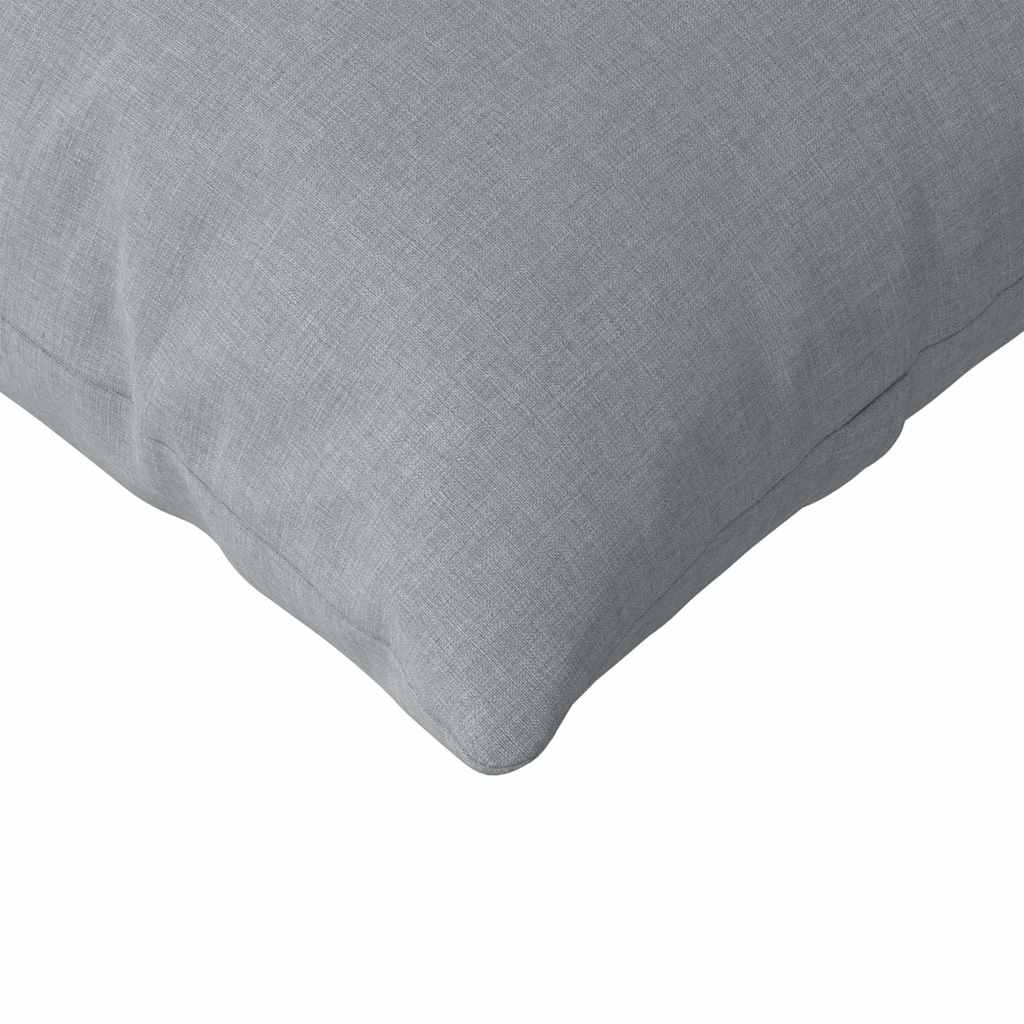 vidaXL Sofakissen 2 pcs Hellgrau 120 x 40 cm Stoff