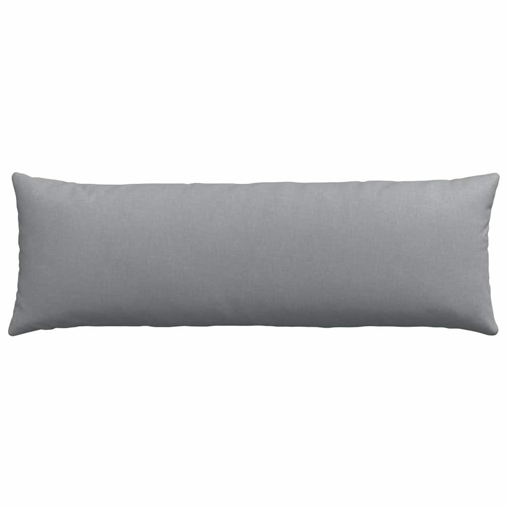 vidaXL Sofakissen 2 pcs Hellgrau 120 x 40 cm Stoff