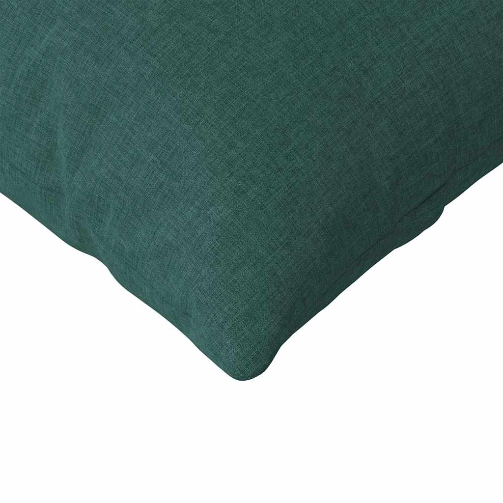 vidaXL Sofakissen 2 pcs Dunkelgrün 120 x 40 cm Stoff