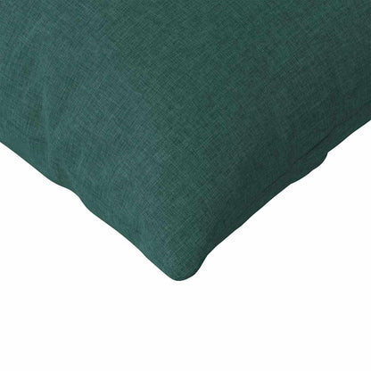 vidaXL Sofakissen 2 pcs Dunkelgrün 120 x 40 cm Stoff