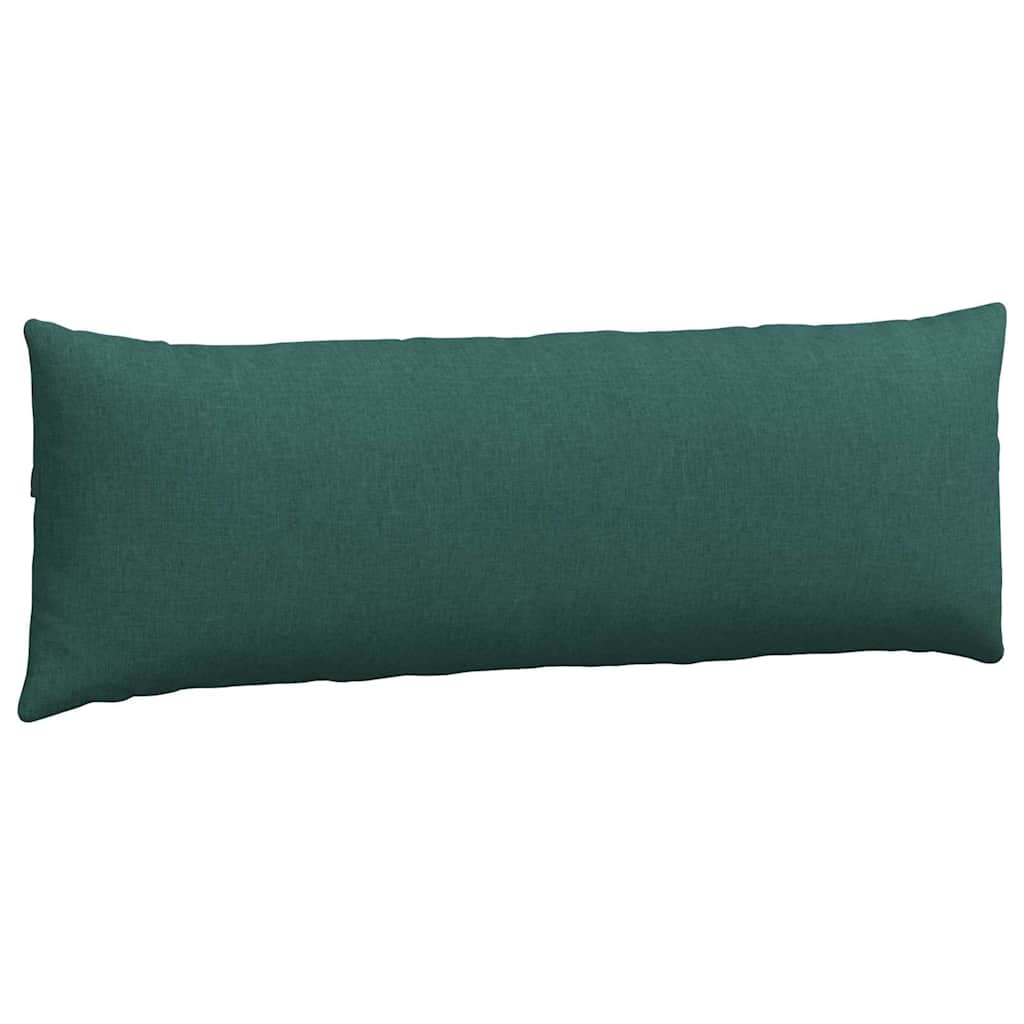 vidaXL Sofakissen 2 pcs Dunkelgrün 120 x 40 cm Stoff