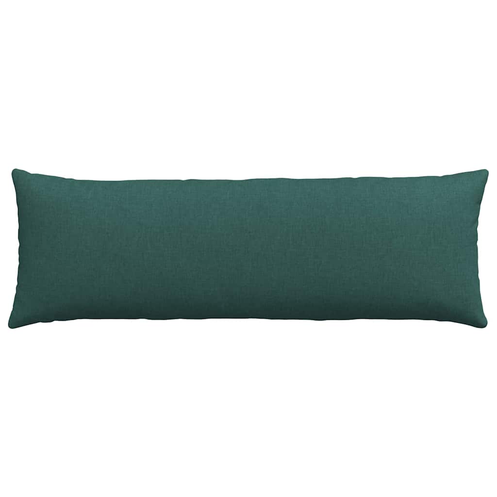 vidaXL Sofakissen 2 pcs Dunkelgrün 120 x 40 cm Stoff