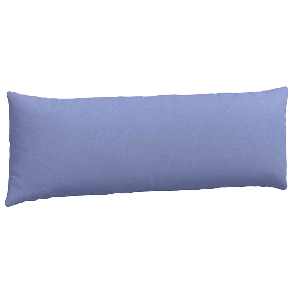 vidaXL Sofakissen 2 pcs Jeans blau 120 x 40 cm Stoff