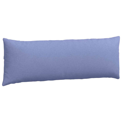 vidaXL Sofakissen 2 pcs Jeans blau 120 x 40 cm Stoff