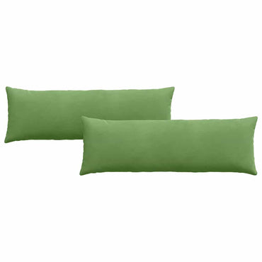 vidaXL Sofakissen 2 Stück Hellgrün 120 x 40 cm Cordstoff