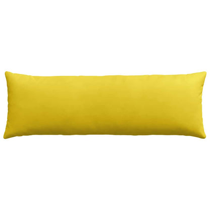 vidaXL Sofakissen 2 Stück Gelb 120 x 40 cm Cordstoff