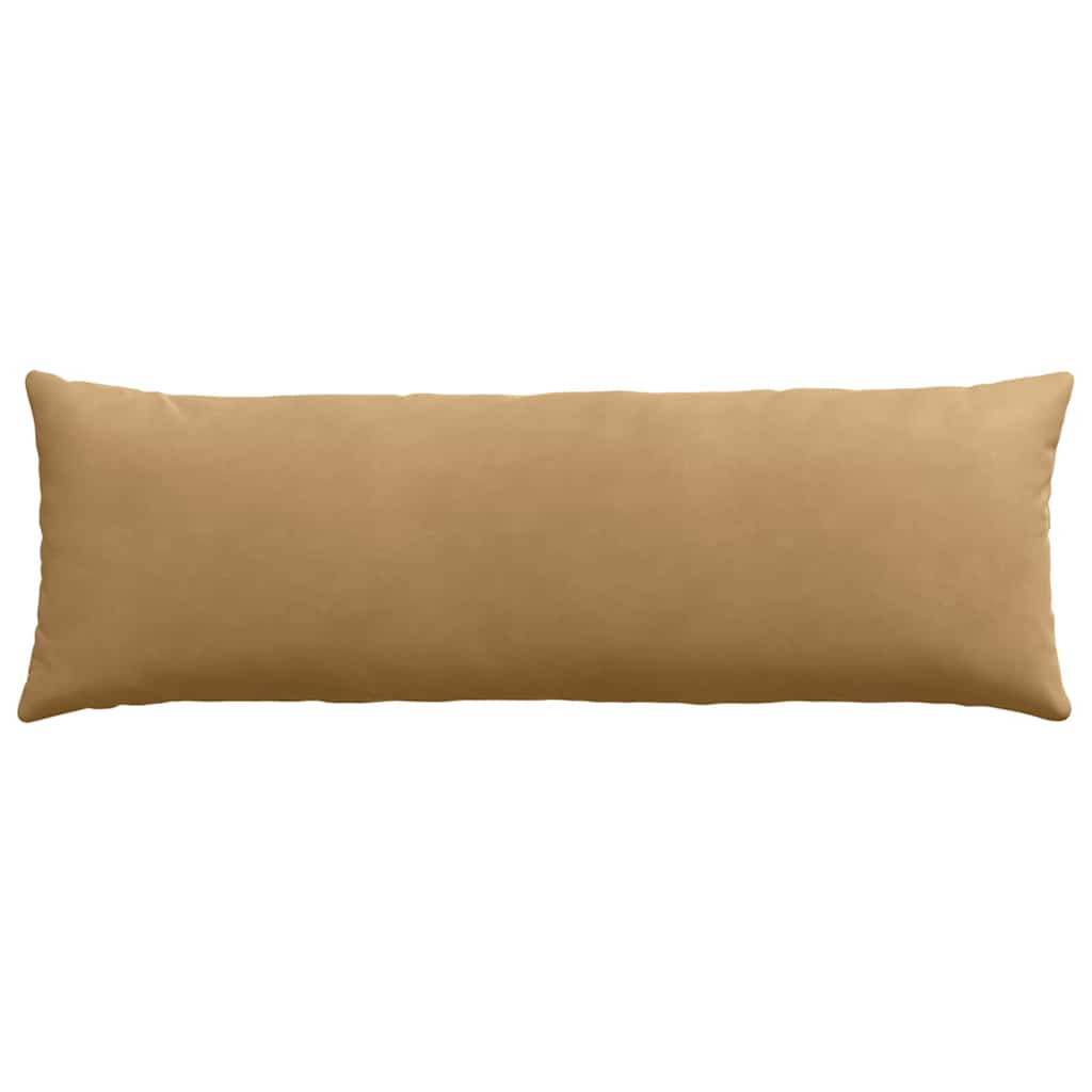 Sofakissen 2 Stück Braun 120 x 40 cm Cordstoff