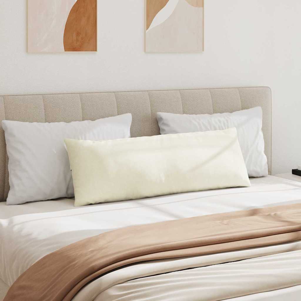 vidaXL Sofakissen 2 Stück Creme 120 x 40 cm Cordstoff