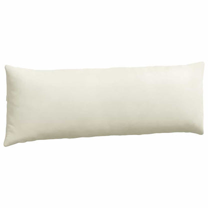 vidaXL Sofakissen 2 Stück Creme 120 x 40 cm Cordstoff