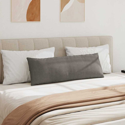 Sofakissen 2 Stück Hellgrau 120 x 40 cm Cordstoff