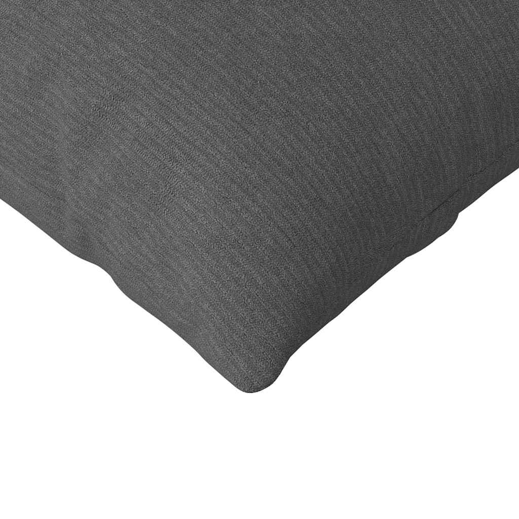 vidaXL Sofakissen 2 Stück Dunkelgrau 120 x 40 cm Cordstoff