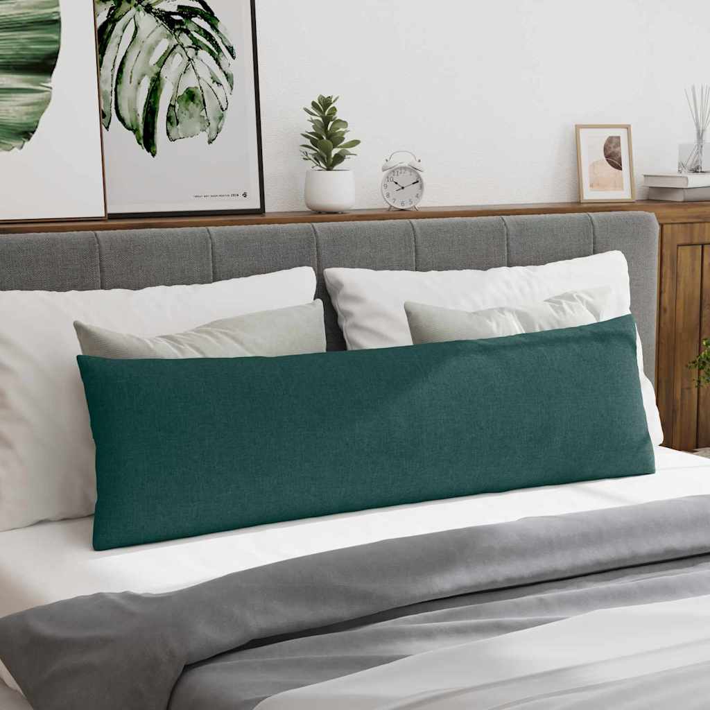 vidaXL Sofakissen 2 pcs Dunkelgrün 145 x 40 cm Stoff