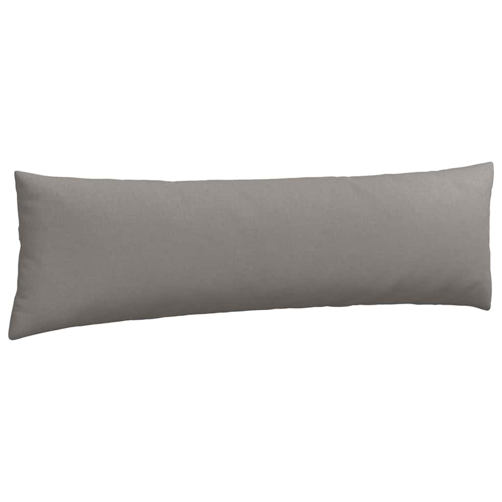 vidaXL Sofakissen 2 Stück Taupe 145 x 40 cm Stoff