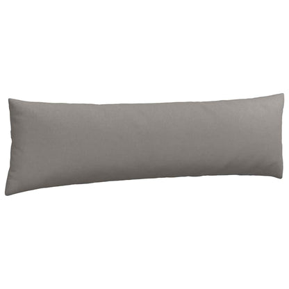 vidaXL Sofakissen 2 Stück Taupe 145 x 40 cm Stoff