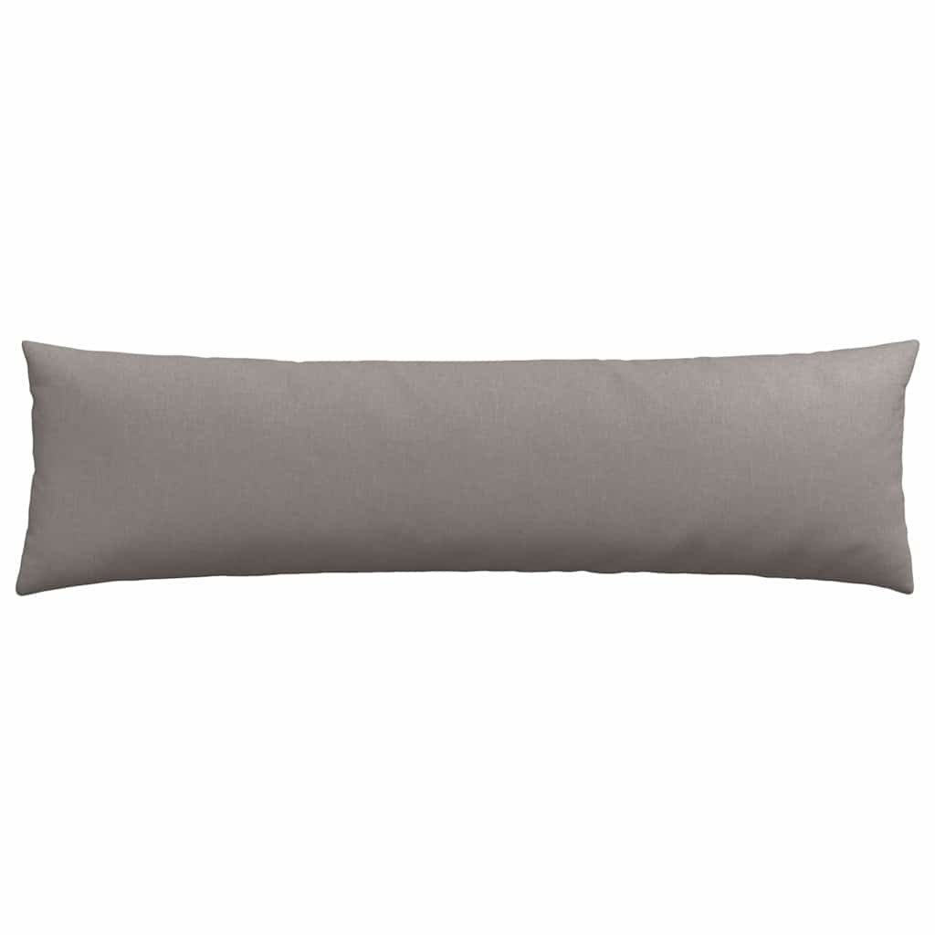 vidaXL Sofakissen 2 Stück Taupe 145 x 40 cm Stoff