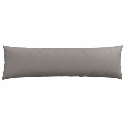 vidaXL Sofakissen 2 Stück Taupe 145 x 40 cm Stoff