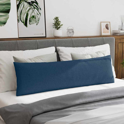 vidaXL Sofakissen 2 Stück Blau 145 x 40 cm Stoff