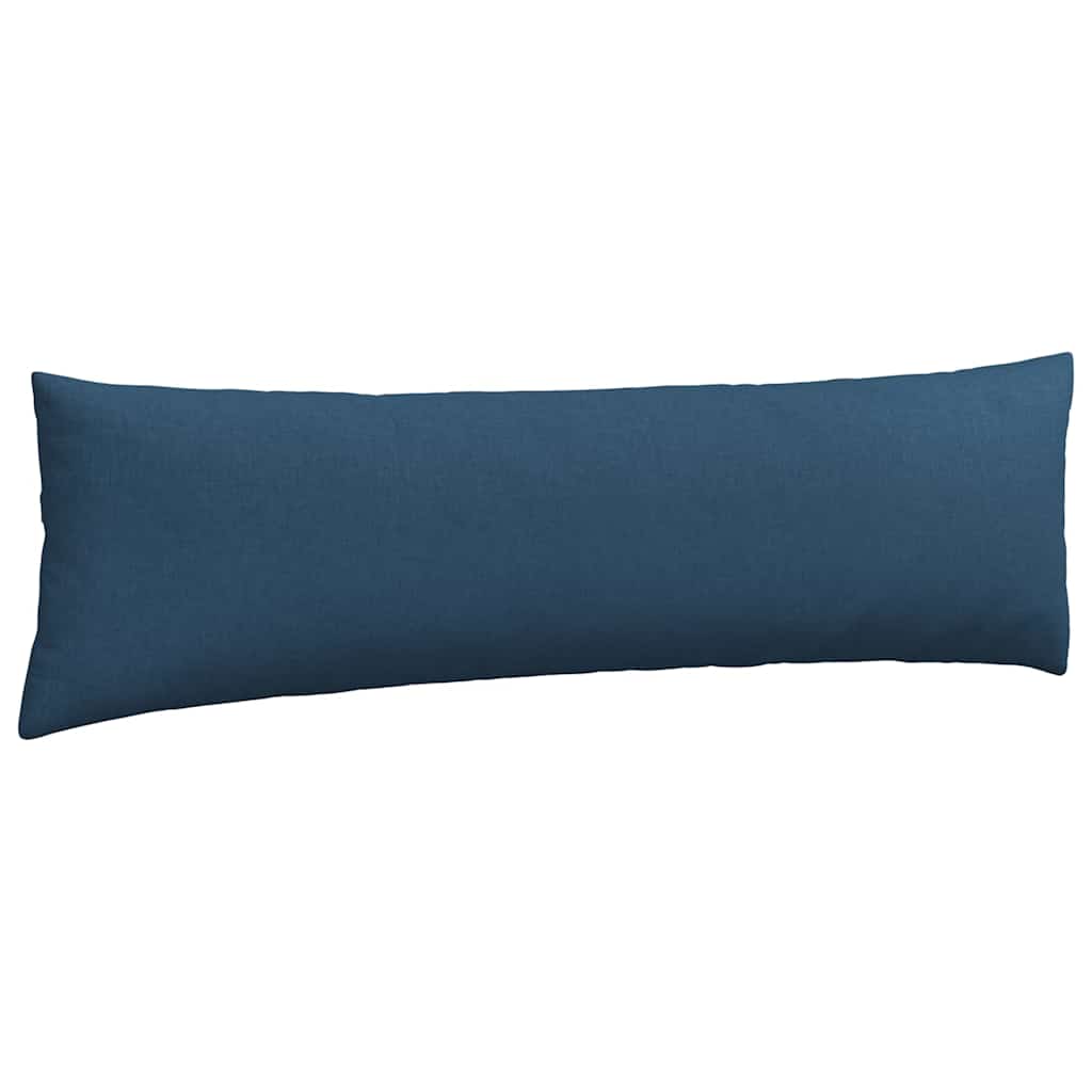 vidaXL Sofakissen 2 Stück Blau 145 x 40 cm Stoff