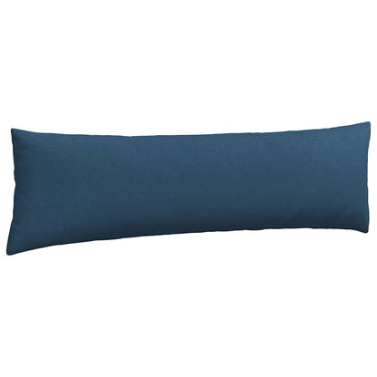 vidaXL Sofakissen 2 Stück Blau 145 x 40 cm Stoff