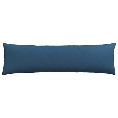 vidaXL Sofakissen 2 Stück Blau 145 x 40 cm Stoff