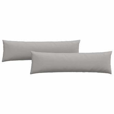 vidaXL Sofakissen 2 pcs Wolkengrau 145 x 40 cm Stoff
