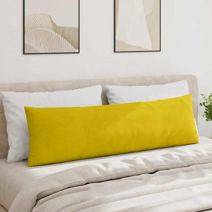 vidaXL Sofakissen 2 Stück Gelb 145 x 40 cm Cordstoff