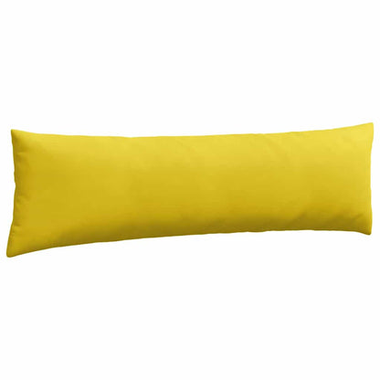 vidaXL Sofakissen 2 Stück Gelb 145 x 40 cm Cordstoff