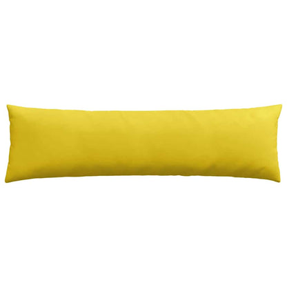 vidaXL Sofakissen 2 Stück Gelb 145 x 40 cm Cordstoff