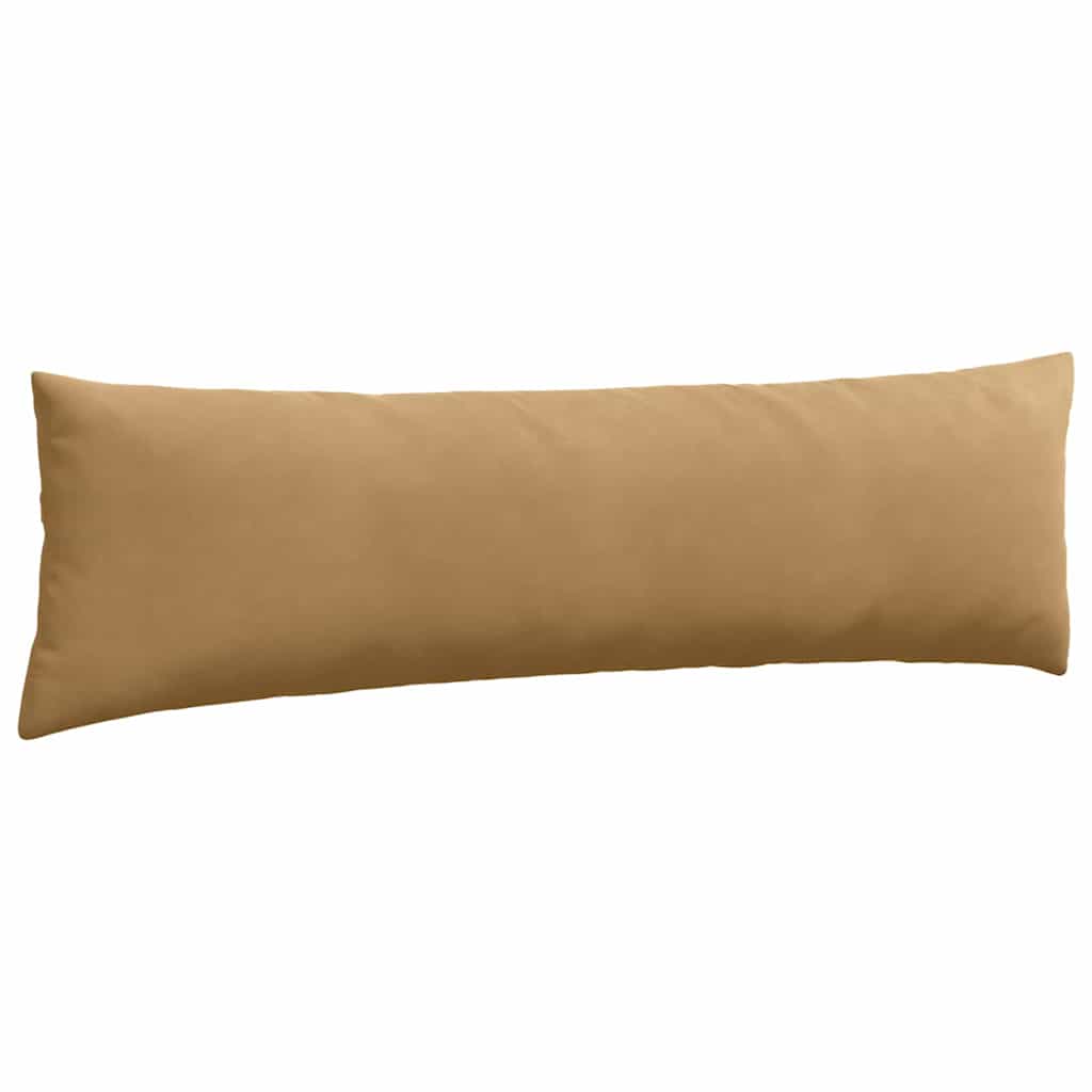 vidaXL Sofakissen 2 Stück Braun 145 x 40 cm Cordstoff