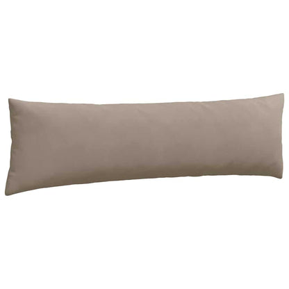 vidaXL Sofakissen 2 Stück Taupe 145 x 40 cm Stoff