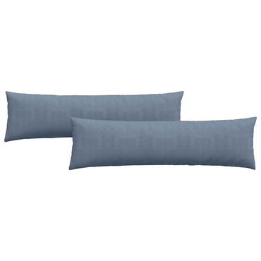vidaXL Sofakissen 2 Stück Blau 145 x 40 cm Cordstoff
