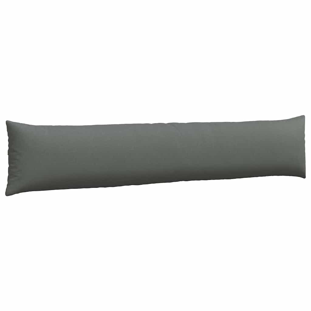 vidaXL Sofakissen 2 pcs Dunkelgrau 200 x 40 cm Stoff