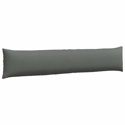 vidaXL Sofakissen 2 pcs Dunkelgrau 200 x 40 cm Stoff