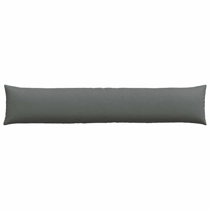 vidaXL Sofakissen 2 pcs Dunkelgrau 200 x 40 cm Stoff