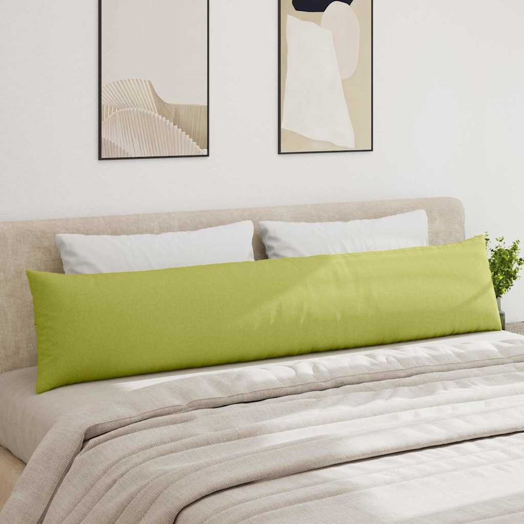 vidaXL Sofakissen 2 pcs Hellgrün 200 x 40 cm Stoff
