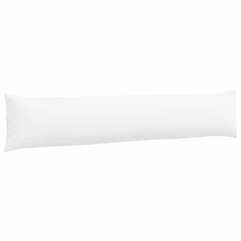vidaXL Sofakissen 2 pcs Weiß 200 x 40 cm Stoff