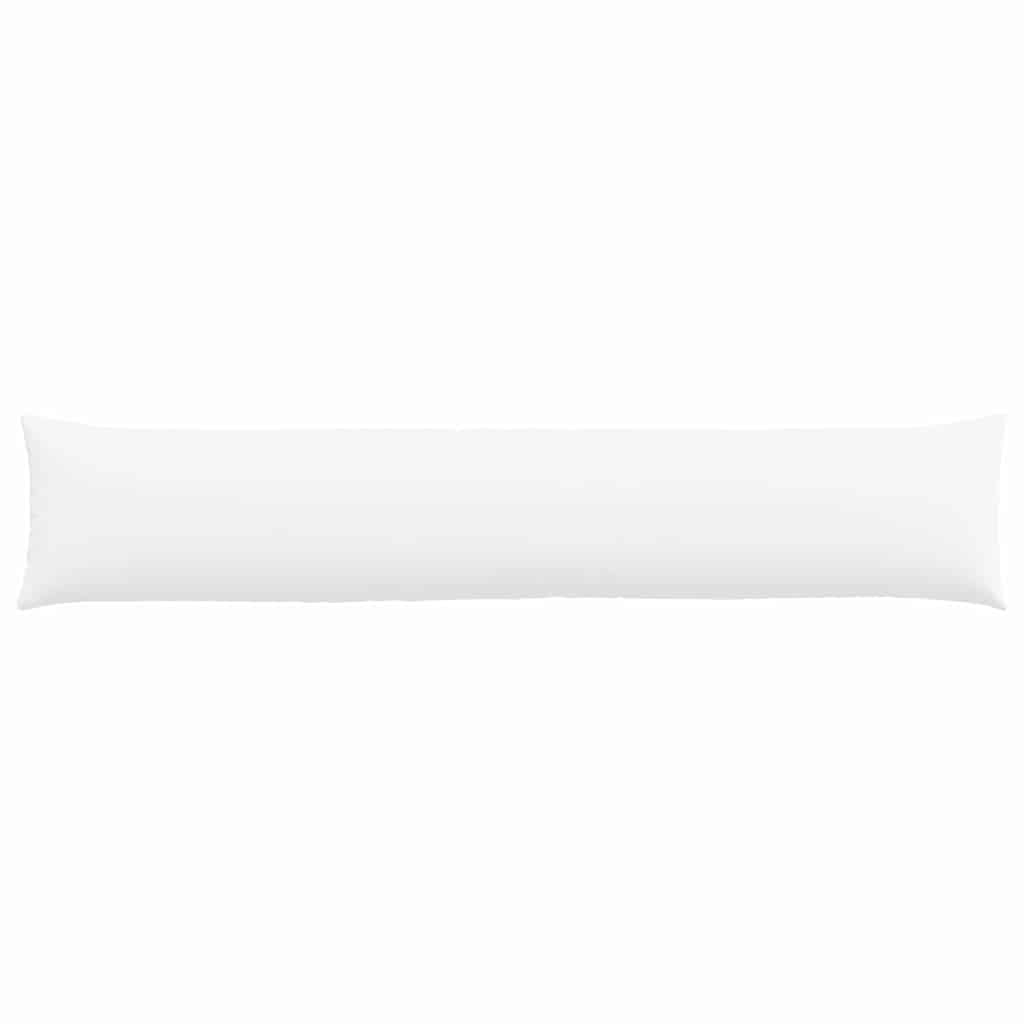 vidaXL Sofakissen 2 pcs Weiß 200 x 40 cm Stoff