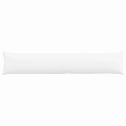 vidaXL Sofakissen 2 pcs Weiß 200 x 40 cm Stoff