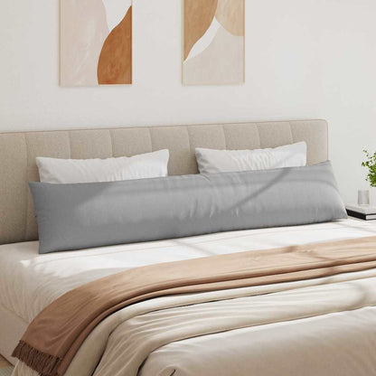 vidaXL Sofakissen 2 pcs Wolkengrau 200 x 40 cm Stoff