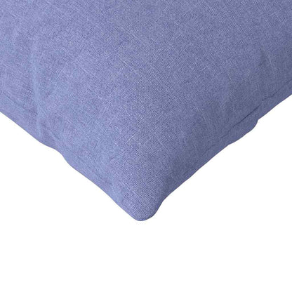 vidaXL Sofakissen 2 pcs Jeans blau 200 x 40 cm Stoff