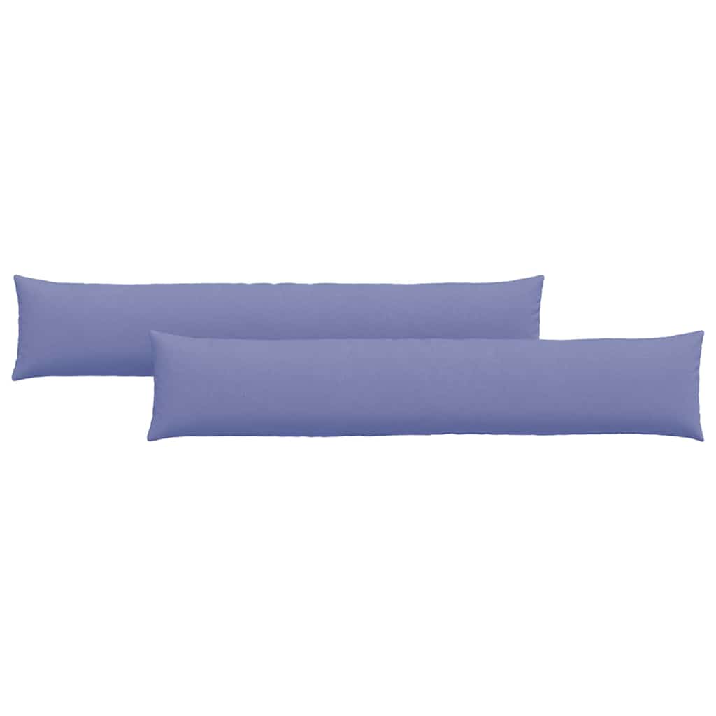 vidaXL Sofakissen 2 pcs Jeans blau 200 x 40 cm Stoff
